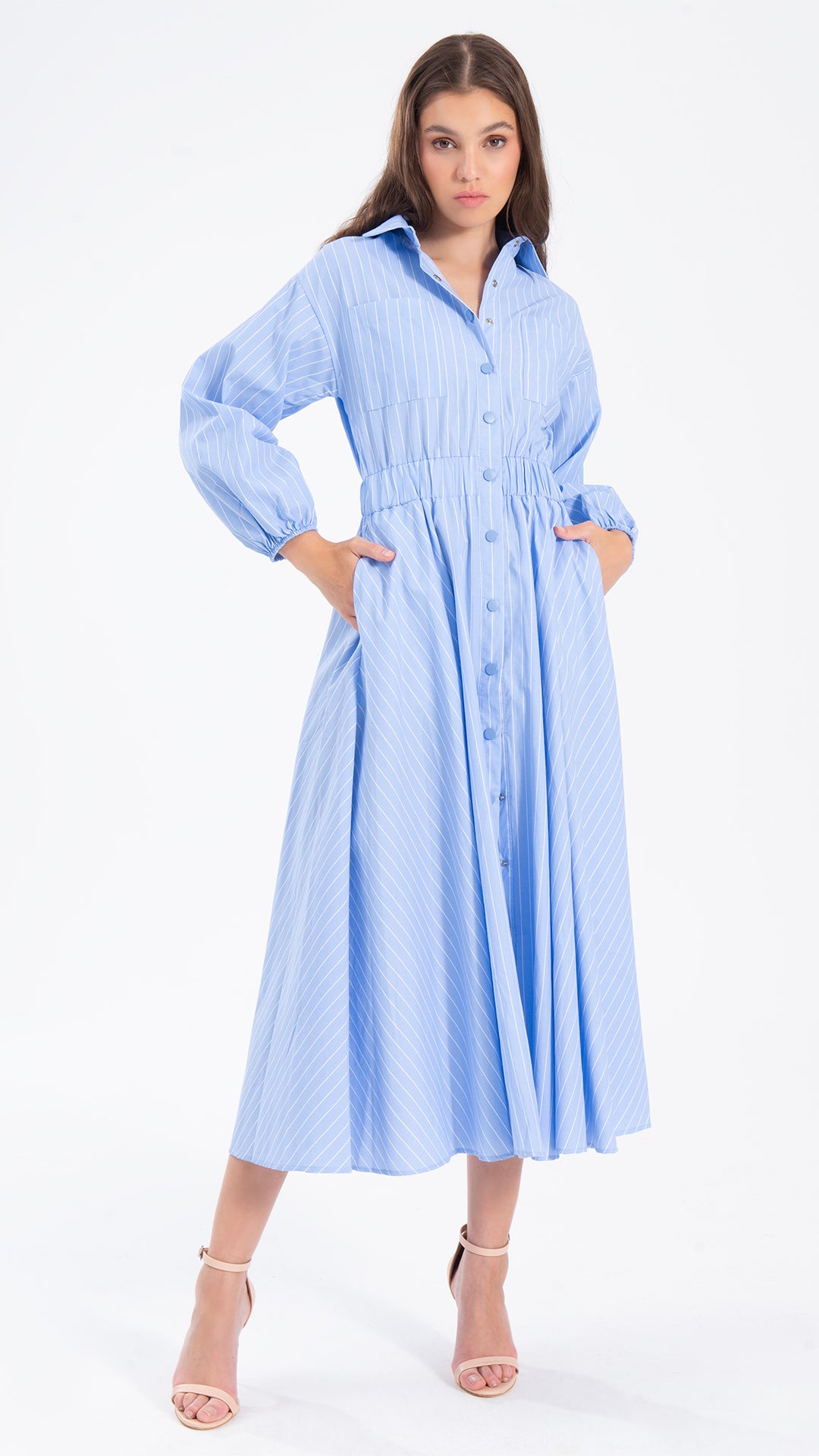 Blusen Kleid
