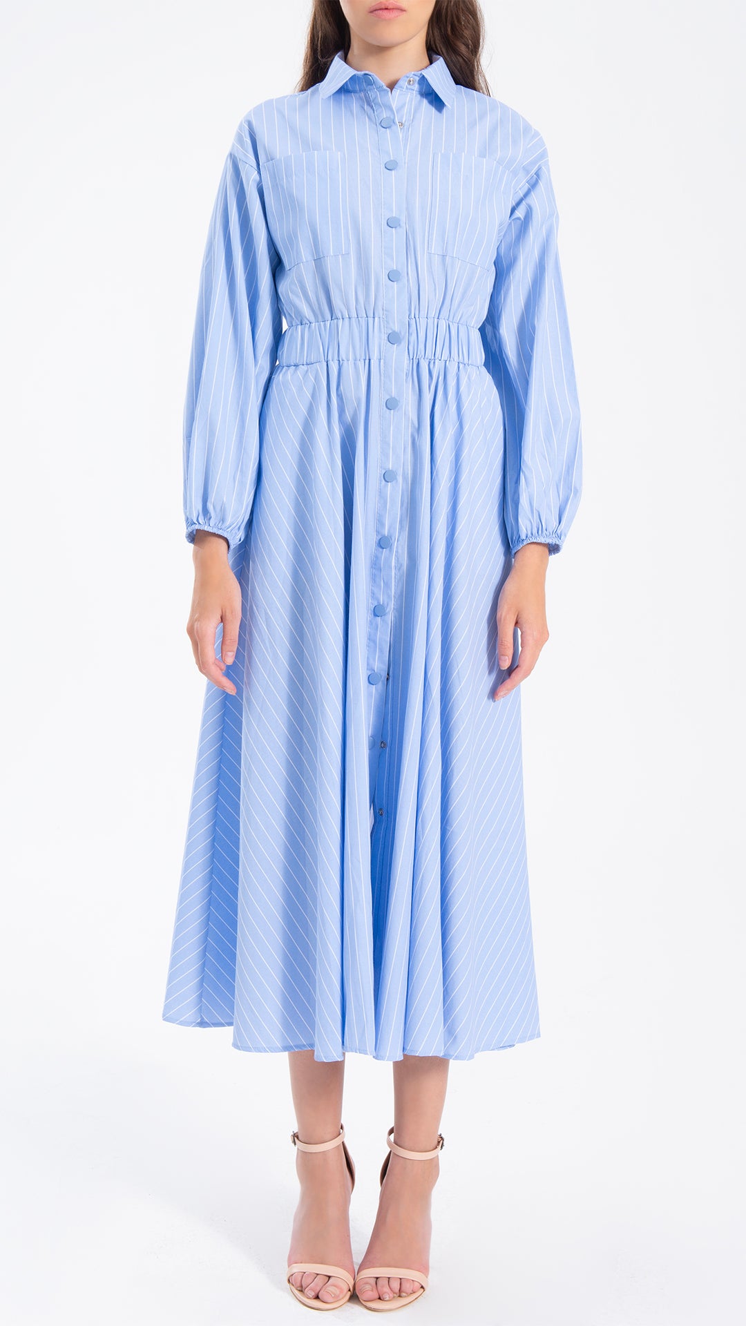 Blusen Kleid