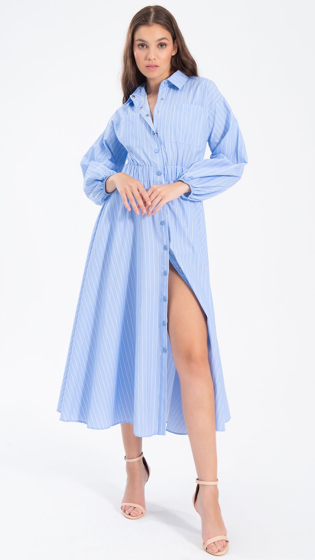 Blusen Kleid