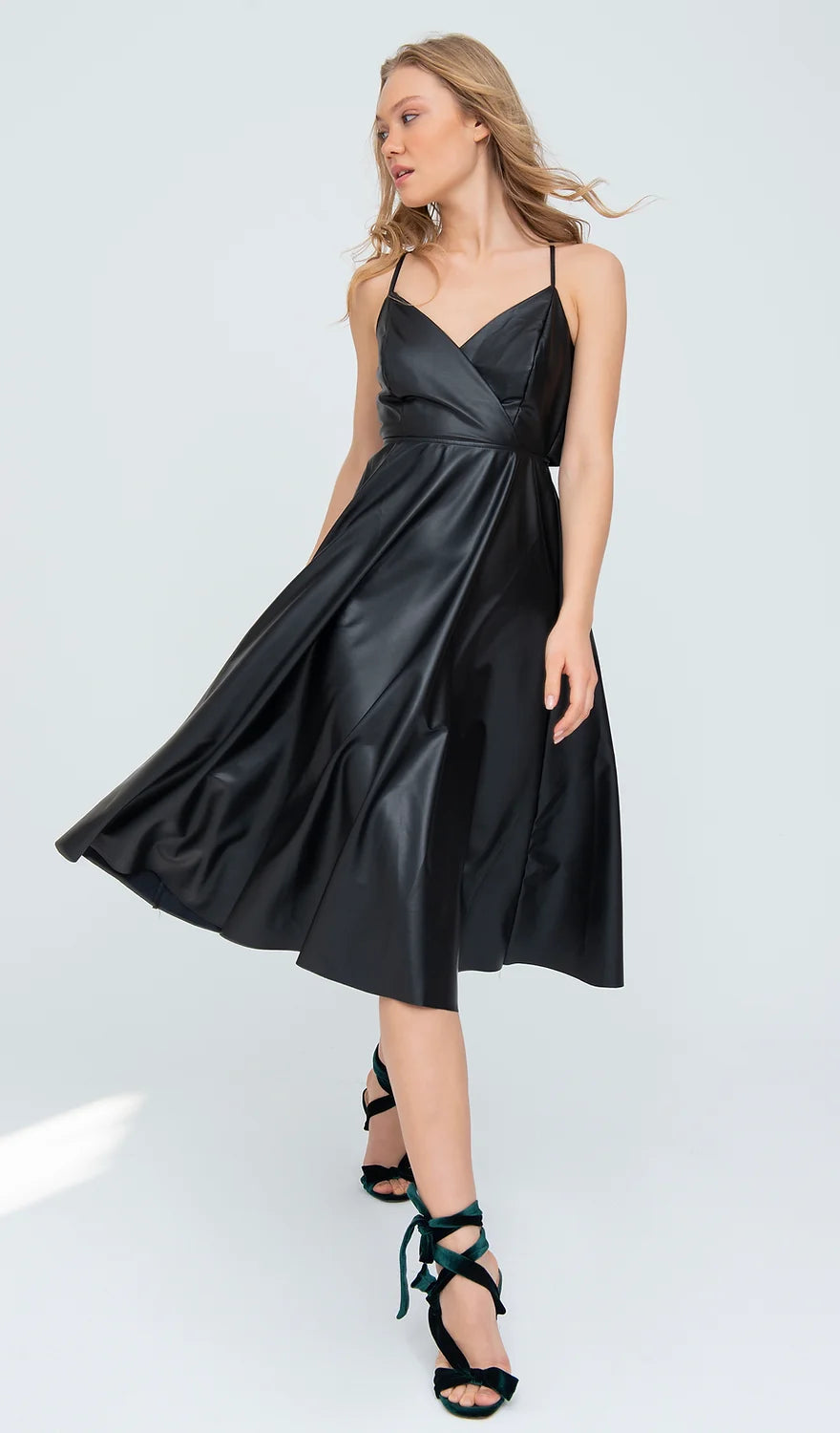 Kleid Kunstleder