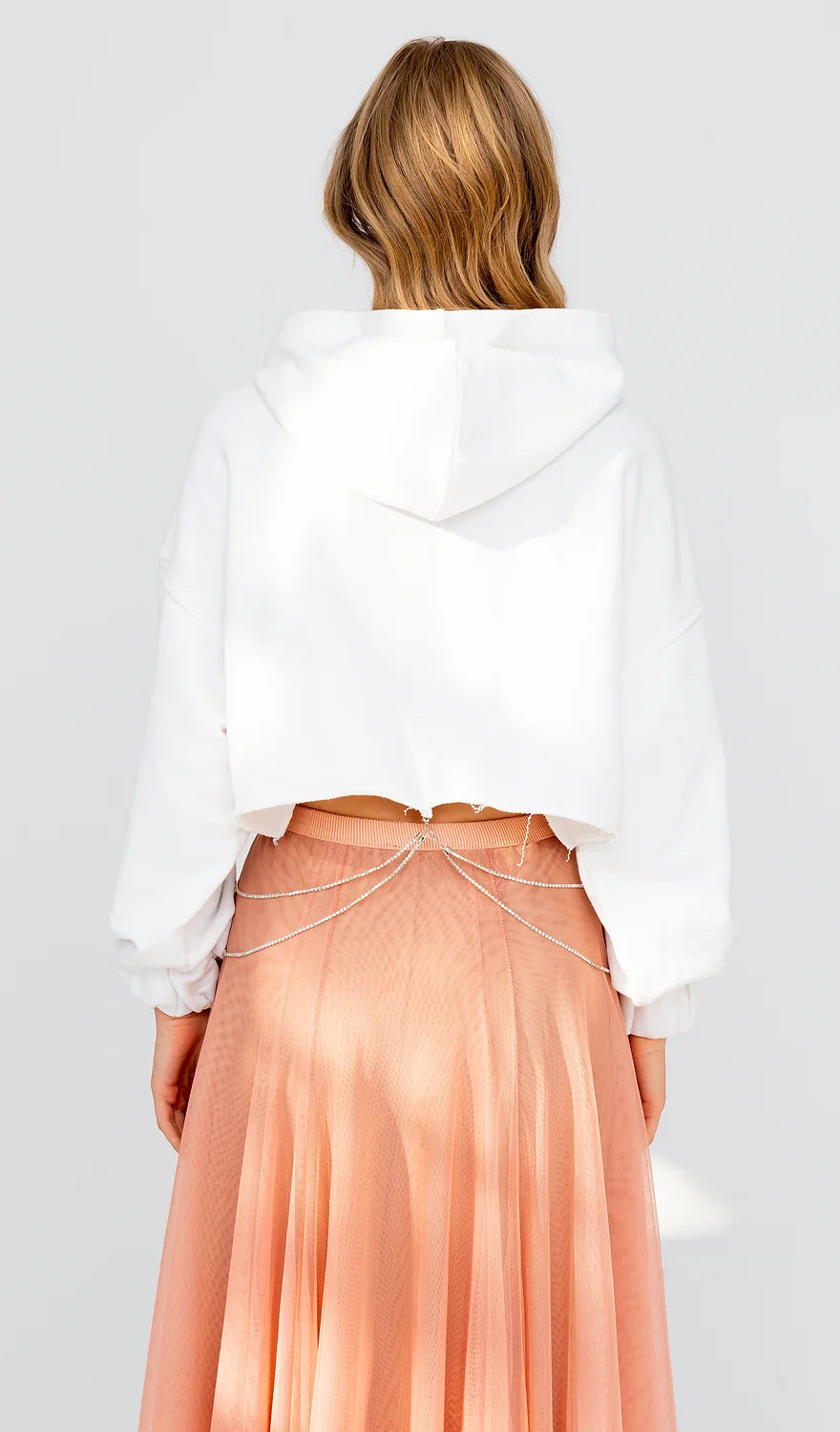 Sweatshirt mit Kettendetail