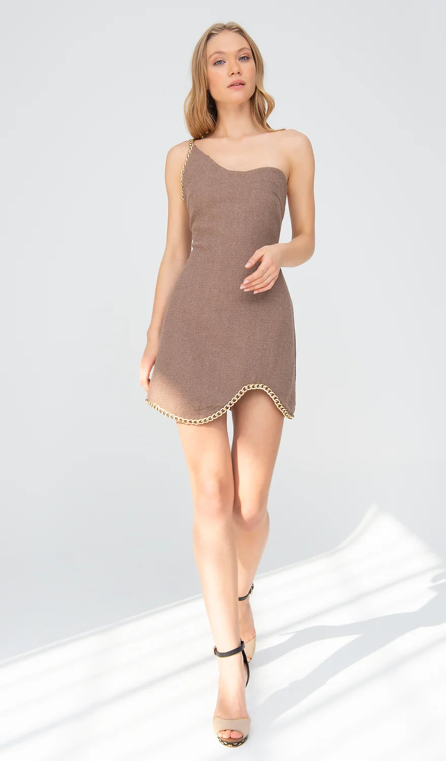 Kleid Beige