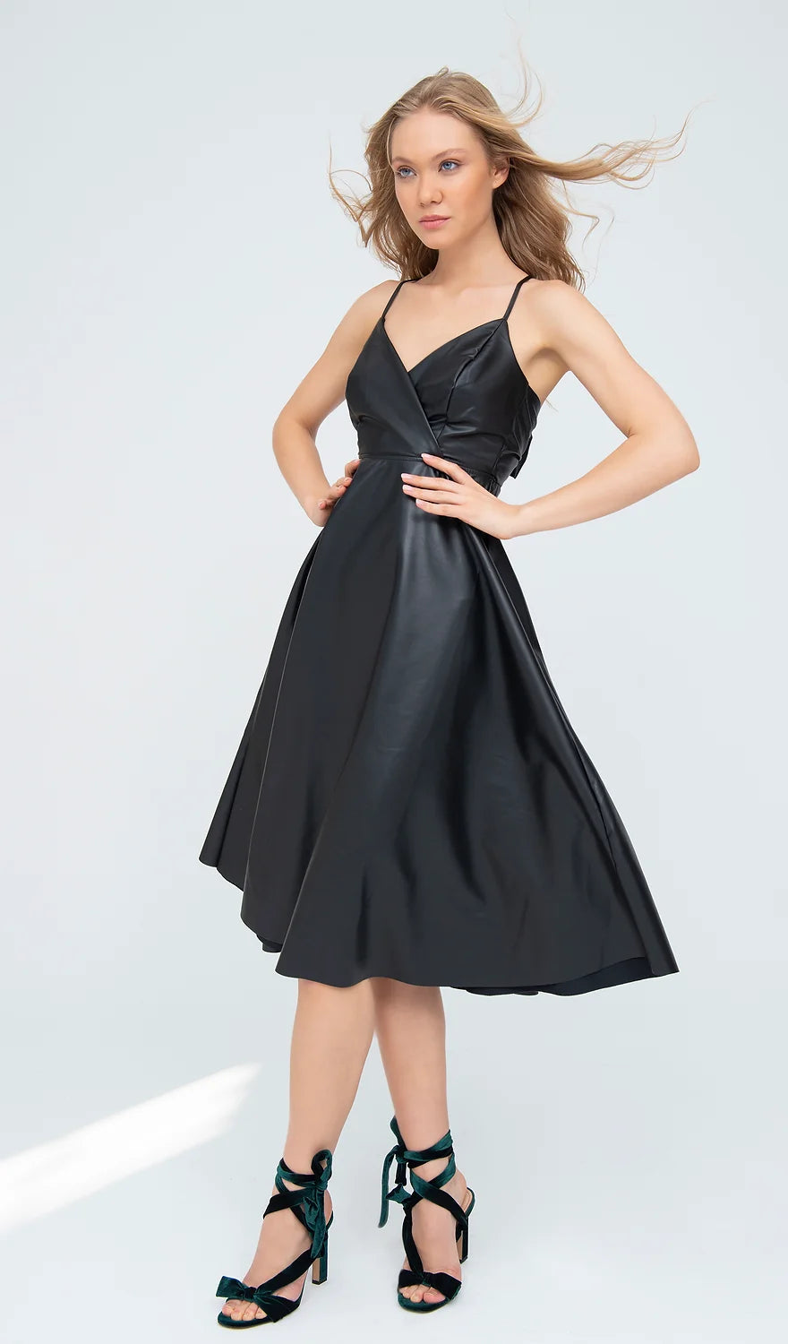 Kleid Kunstleder