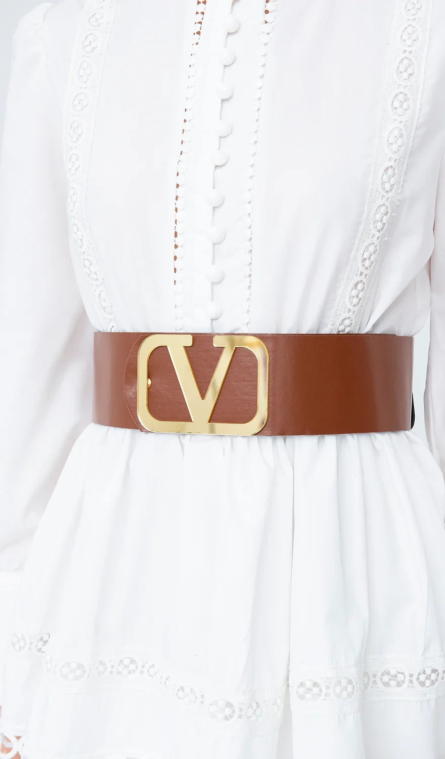 Kleid mit Gürtel