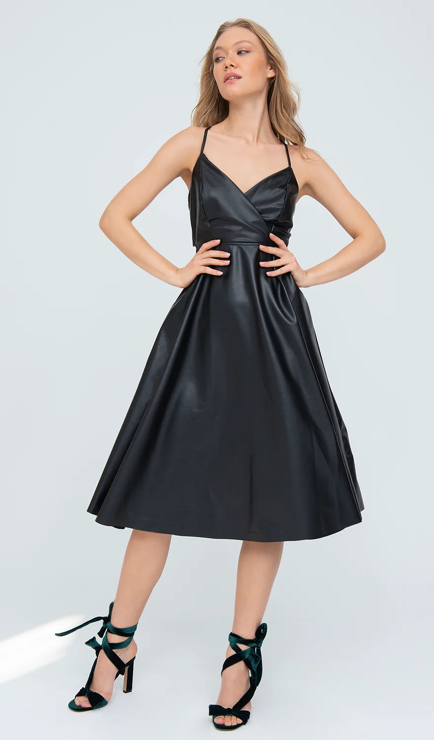 Kleid Kunstleder
