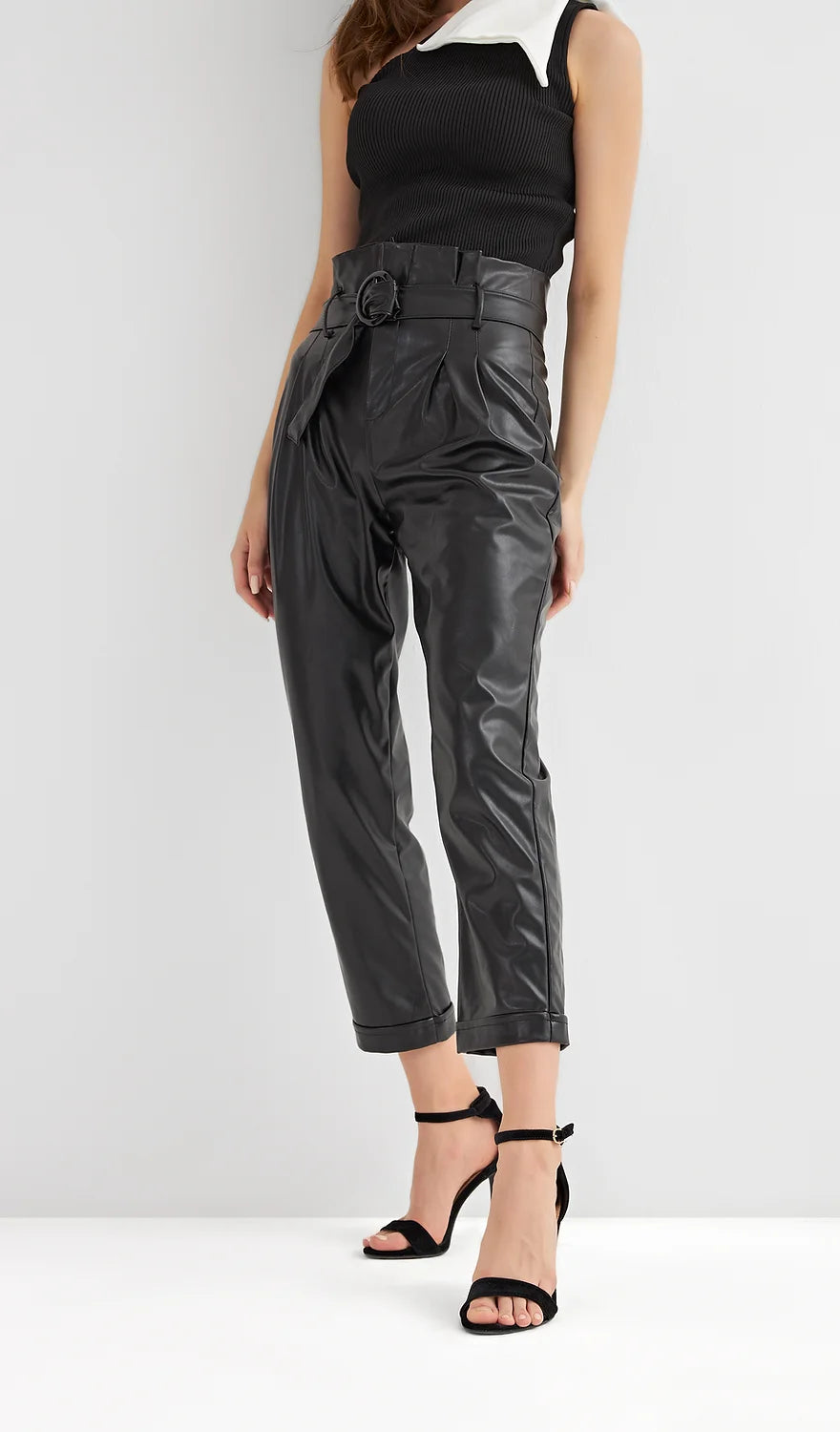 Kunstlederhose