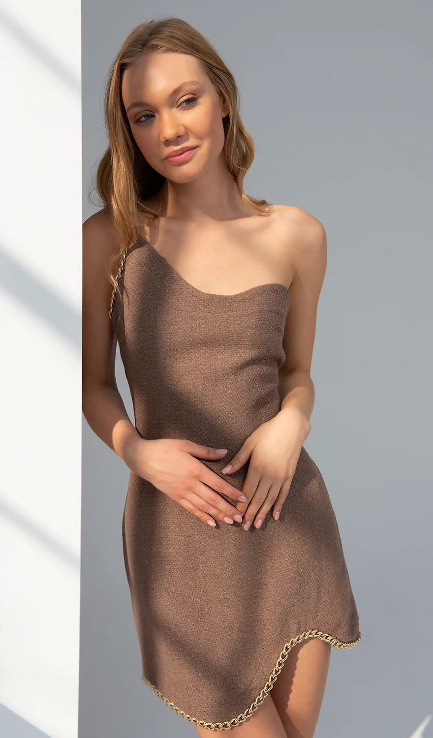 Kleid Beige