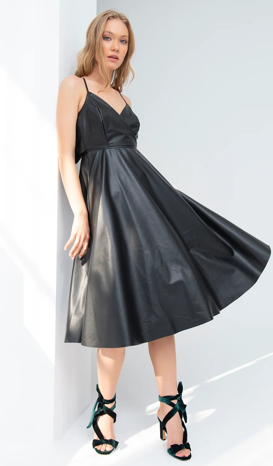 Kleid Kunstleder