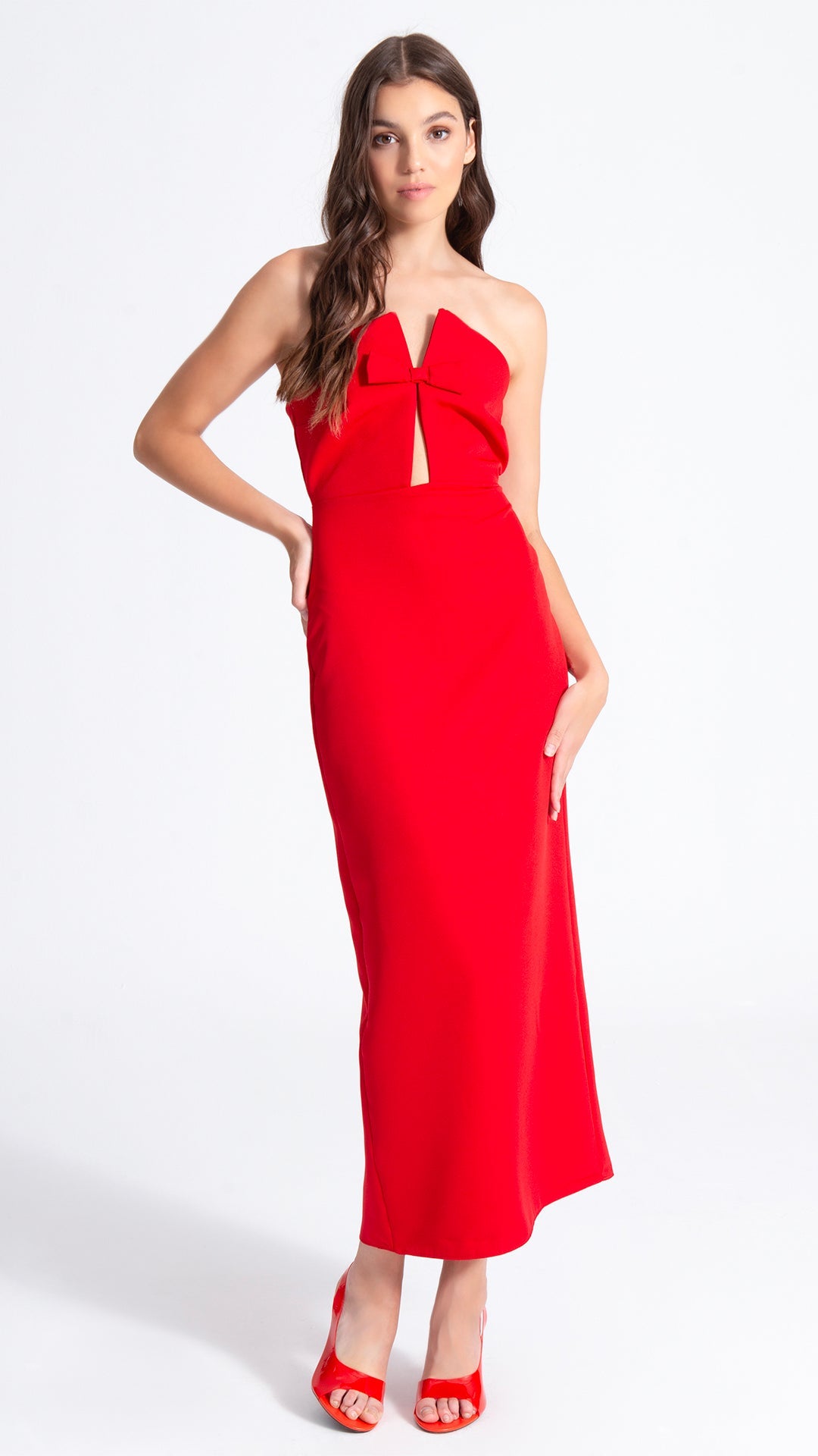 Kleid Rot