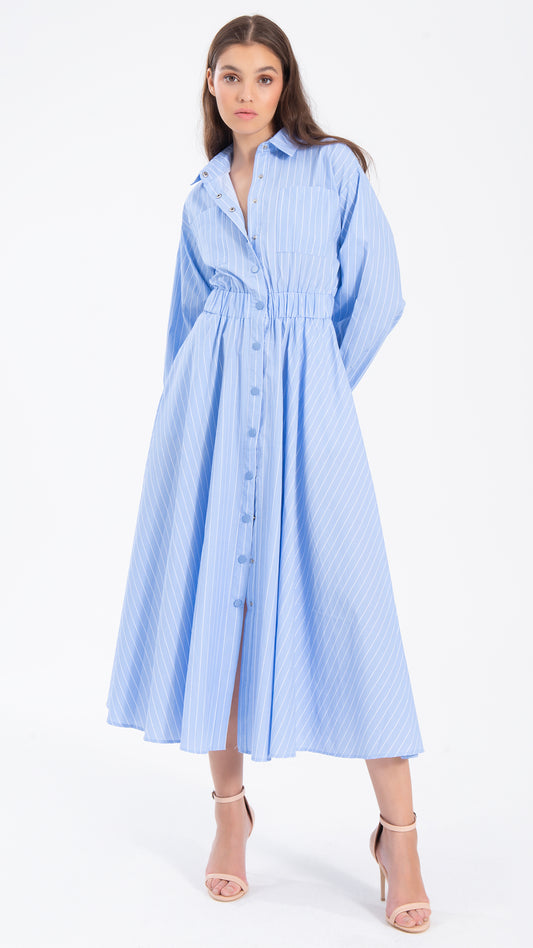Blusen Kleid